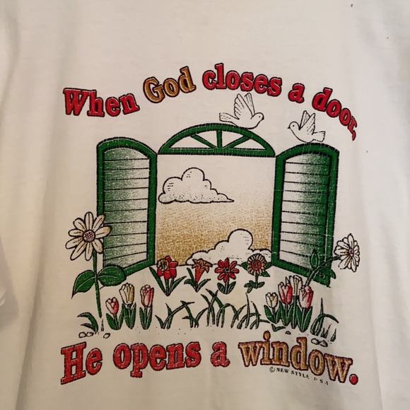 Vintage God T-shirt - Picture 2 of 5